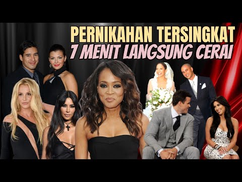 6 Artis Hollywood Dengan Pernikahan Tersingkat 7 Menit Langsung Cerai