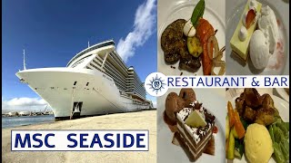 Download lagu MSC SEASIDE - Cruise Ship.  / 2026 /. We explore the bar and restaurants and test the food.  mp3