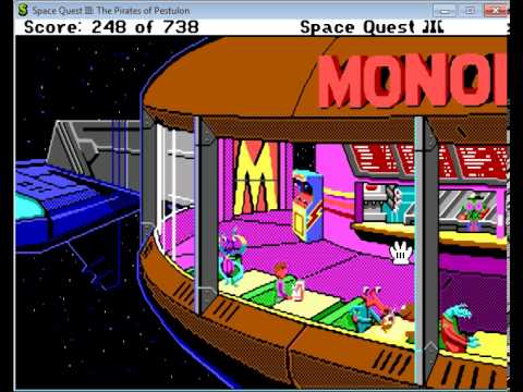 Space Quest III: Pirates of Pestulon - Monolith Burgers