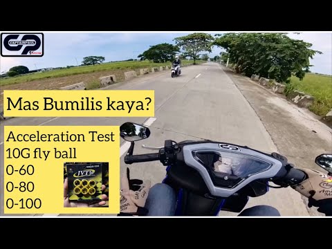 PALIT JVT 10G FLYBALL | ACCELERATION TEST | AEROX V2 RACE BLUE