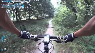 preview picture of video 'Gepijlde MTB route Zuidlaren - complete route'
