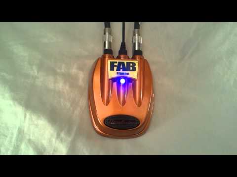 Danelectro FAB Flange Guitar Pedal Demo D-6