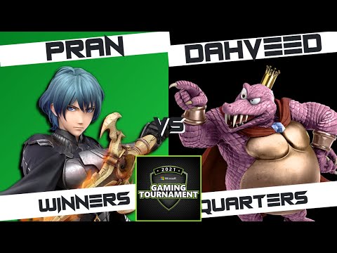 Microsoft Give 2021: Pran (Byleth) vs Dahveed (King K.Rool) - Winner's Quarters
