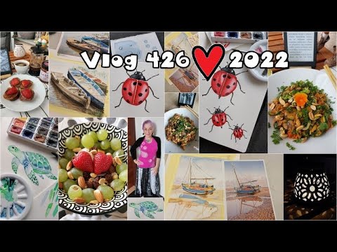 Vlog 426/22 - maluji, jím a relaxuji