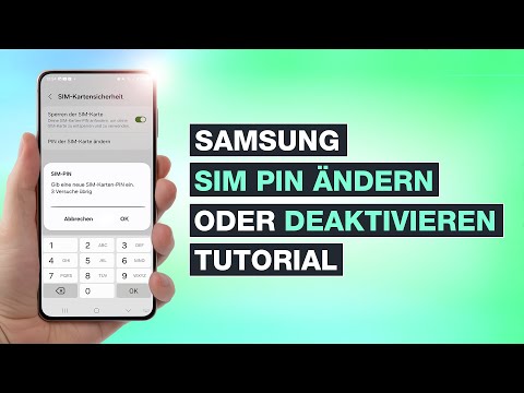 Samsung SIM PIN ändern oder komplett deaktivieren | Tutorial – Testventure