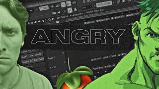 I Made a Very Angry Beat In FL Studio