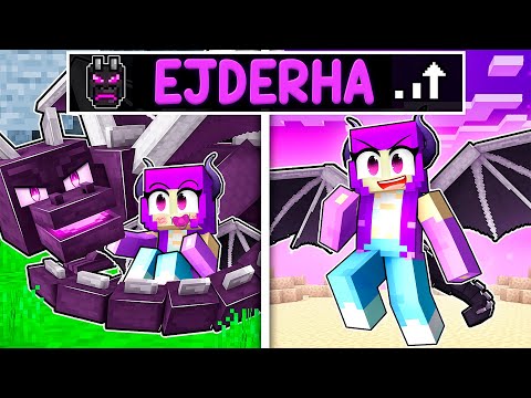 EJDERHA olarak BÜYÜMEK! - Minecraft
