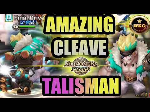 AMAZING COMBO CLEAVE TEAM TALISMAN - Summoners War
