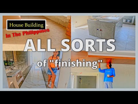 Philippine House Building Day 266 - ALL SORTS of finishing