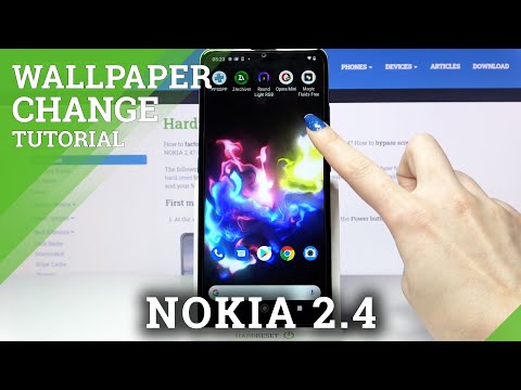 How to Install Live Wallpaper on NOKIA 2.4 – Magic Fluids