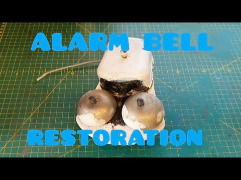 vintage alarm bell restoration