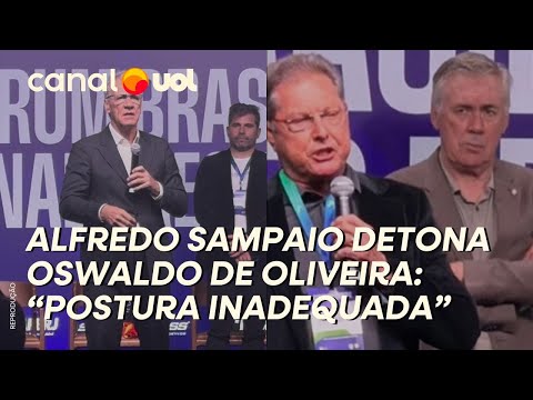 CBF EXECUTIVE SLAMS OSWALDO DE OLIVEIRA'S STATEMENTS AT CBF EVENT WITH ANCELOTTI: 'SHAMEFUL'; WAT...