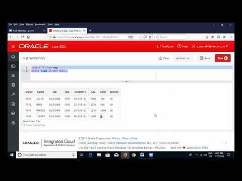 Sql Null Sql Null Values Sql Null Functions Sql Nvl Function Sql Nvl Oracle