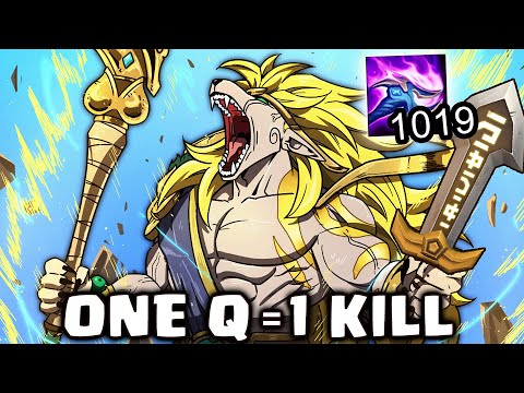 THE BEST NASUS VIDEO I'VE EVER DONE | 3250 CRIT!! 100% CRIT 1000+ STACKS