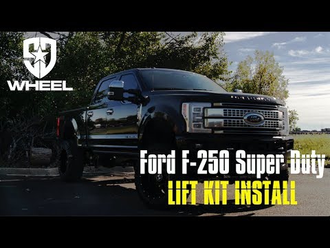 2017 Ford F250 (6" BDS Lift Kit, Hostile Wheels, Atturo Tires)