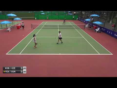 Honoka Kobayashi/Michika Ozeki v. (2)YeXin Ma/Fang Ying Xun - W15 CHIANG RAI (match incomplete)