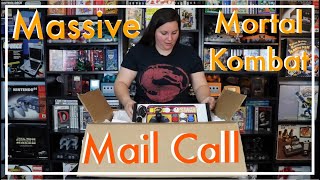 Massive Mortal Kombat Mail Call and Pick Ups! (Rare Super Nintendo Fight Stick) Autographed!
