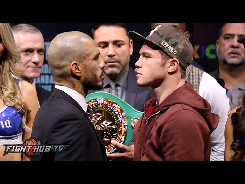 Miguel Cotto vs  Canelo Alvarez full video- COMPLETE Final Press Conference and Face Off video