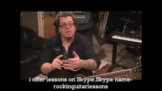 THE USED - GETTING OVER YOU - Guitar Lesson by Mike Gross