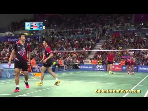 Badminton Highlights - MD Finals - 2014 Asian Games