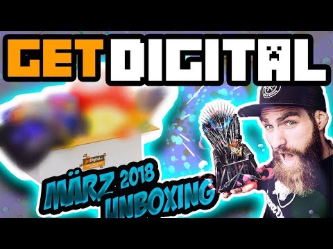 GET DIGITAL LOOTBOX MÄRZ 2018 ♛ Deutsch ⋮ Unboxing