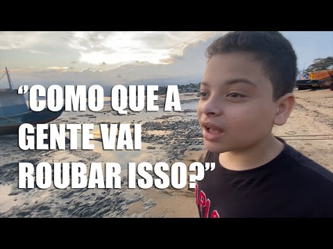 FINGI ROUBAR UM BARCO COM MEU IRMÃO SEM DENTE