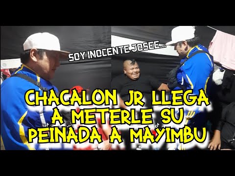 CHACALON JR LLEGA AL CIRCO A METERLE SU PEINADA AL GORDITO MAYIMBU