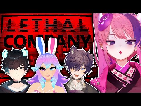 Spamming 8-Player LETHAL COMPANY ft. CottontailVA, Sykkuno, Blau, Shoto & MORE