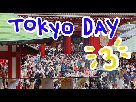 Tokyo Vlog day 3 | Asakusa Shrine | Teppanyaki
