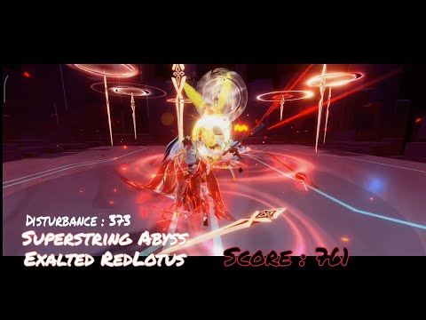 [Honkai Impact 3 SEA] Superstring Abyss Exalted RedLotus Homu Wizard (D373 eH HoS SA CH BE 4* 761)