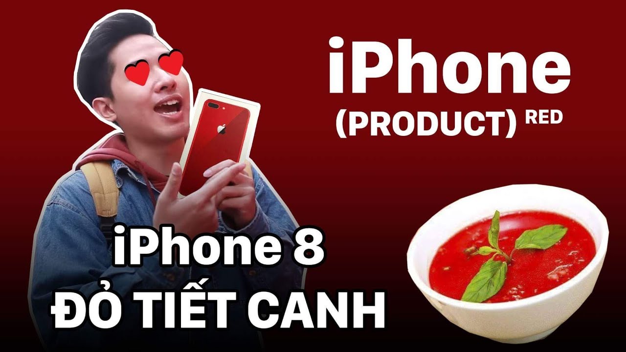 Sờ mó iPhone 8 đỏ tiết canh tại Việt Nam | iPhone 8 (PRODUCT) red