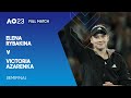 Elena Rybakina v Victoria Azarenka Full Match | Australian Open 2023 Semifinal