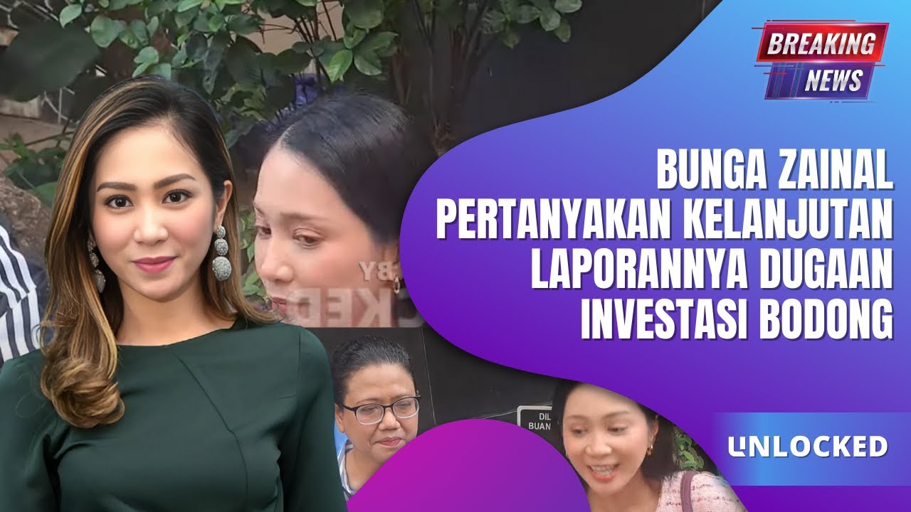 Bunga Zainal Bicara Tegas Soal Kasus Dugaan Investasi Bodong