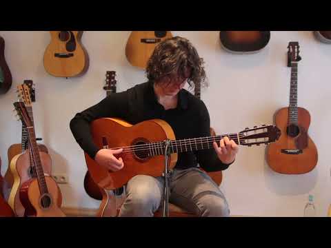 Marcelino López Nieto 1959 Flamenco Guitar – A Work of Art from Madrid with Soul, Elegance, and Exceptional Flamenco Sound - check video! image 18