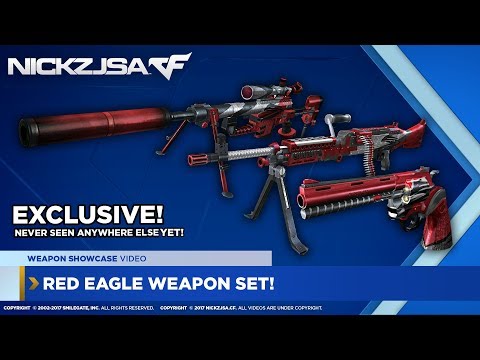 Red Eagle Weapon Set! (Quick Weapon Showcase) | CROSSFIRE North America 2.0