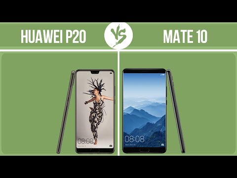 Huawei P20 vs Huawei Mate 10 ✔️