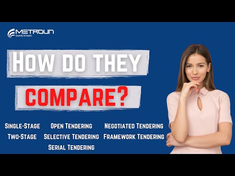 Construction Tender Routes Compared