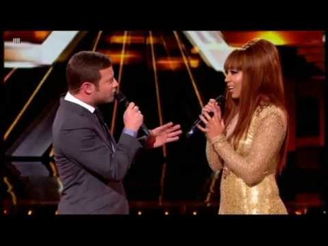 Rebecca Ferguson singing Backtrack on X Factor top 12 results show