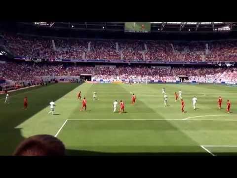 Fabian Johnson goal USMNT v Turkey, 06/01/14, Red Bull Arena