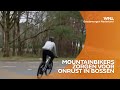 Mountainbikers zorgen voor onrust in bossen: Bejaarde man bedreigd