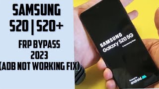 Samsung s20+ frp bypass || Samsung s20 frp bypass (2023)(adb not working)