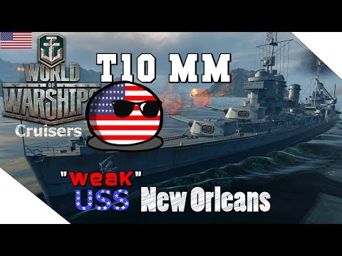 New Orleans in T10? No problem || World of Warships