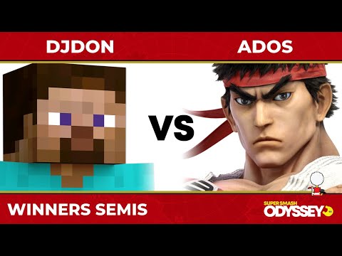 SSO 73 - TAIPAN | DJDon (Steve) VS Ados (Cloud, Ryu) - Winners Semis - SSBU