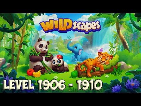 Wildscapes level 1906 - 1910 HD