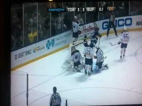 Matt Frattin OT Winner vs Buffalo Sabres 1/29/2013