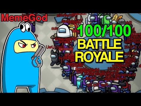 among us BATTLE ROYALE (100 IMPOSTORS)