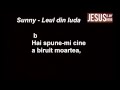 Sunny - Leul din Iuda (Lyrics + Acorduri) 
