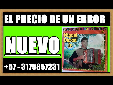 📗📗📗 EL PRECIO DE UN ERROR, MIGUEL DURAN JUNIOR VALLENATO CORTA VENAS 2021, CONTACTO 3175857231 📗📗📗