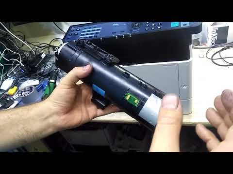 Инструкция Kyocera M2235dn после заправки не набирает тонер пишет 'закончился тонер'