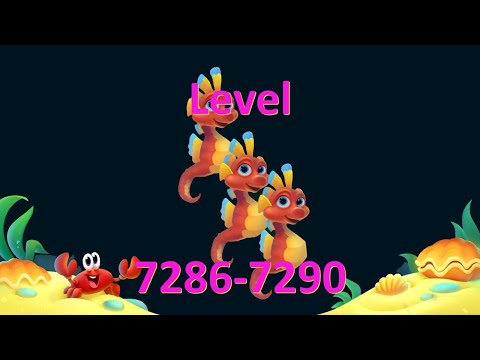 Fishdomフィッシュダム7286 7287 7288 7289 7290 Clear Videoクリア動画　capture攻略 Brain Teaser頭の体操 No charge無課金